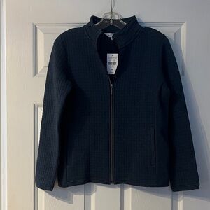Northern Reflections Dark Blue Quilted Puffer Jacket